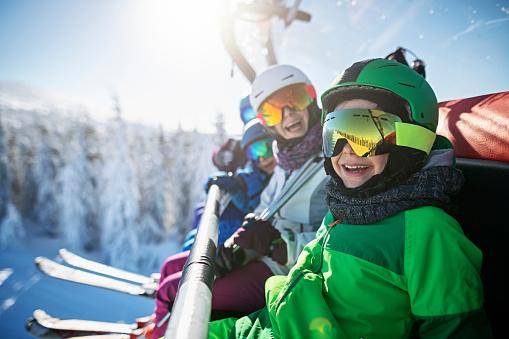 family skiing windham moutain